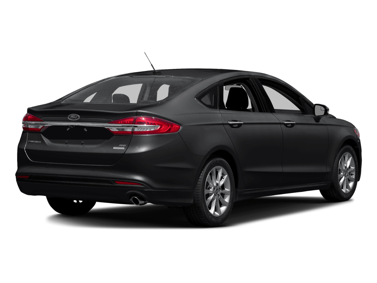 2017 Ford Fusion SE AWD - Rear 3/4, facing to the right