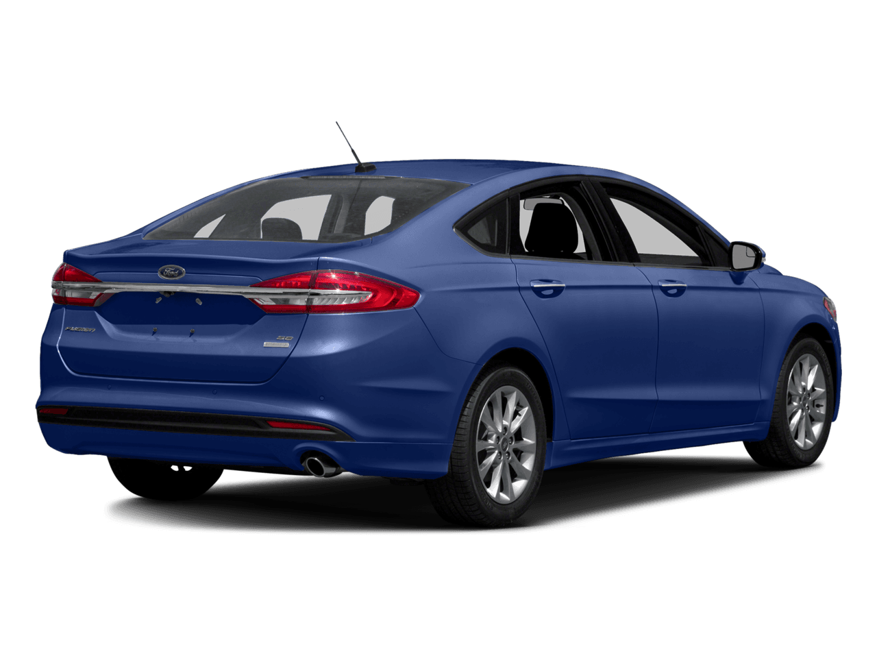 2017 Ford Fusion SE AWD - Rear 3/4, facing to the right