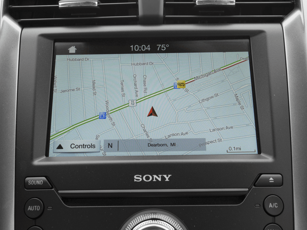 2017 Ford Fusion Platinum FWD - Interior Navigation System