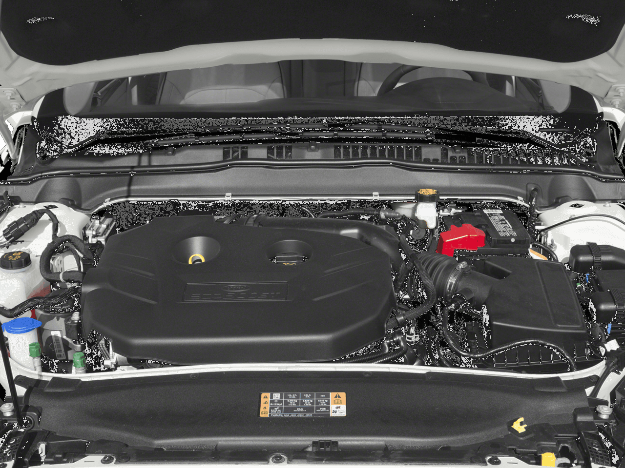 2017 Ford Fusion Platinum AWD - Interior Engine Shot Feature