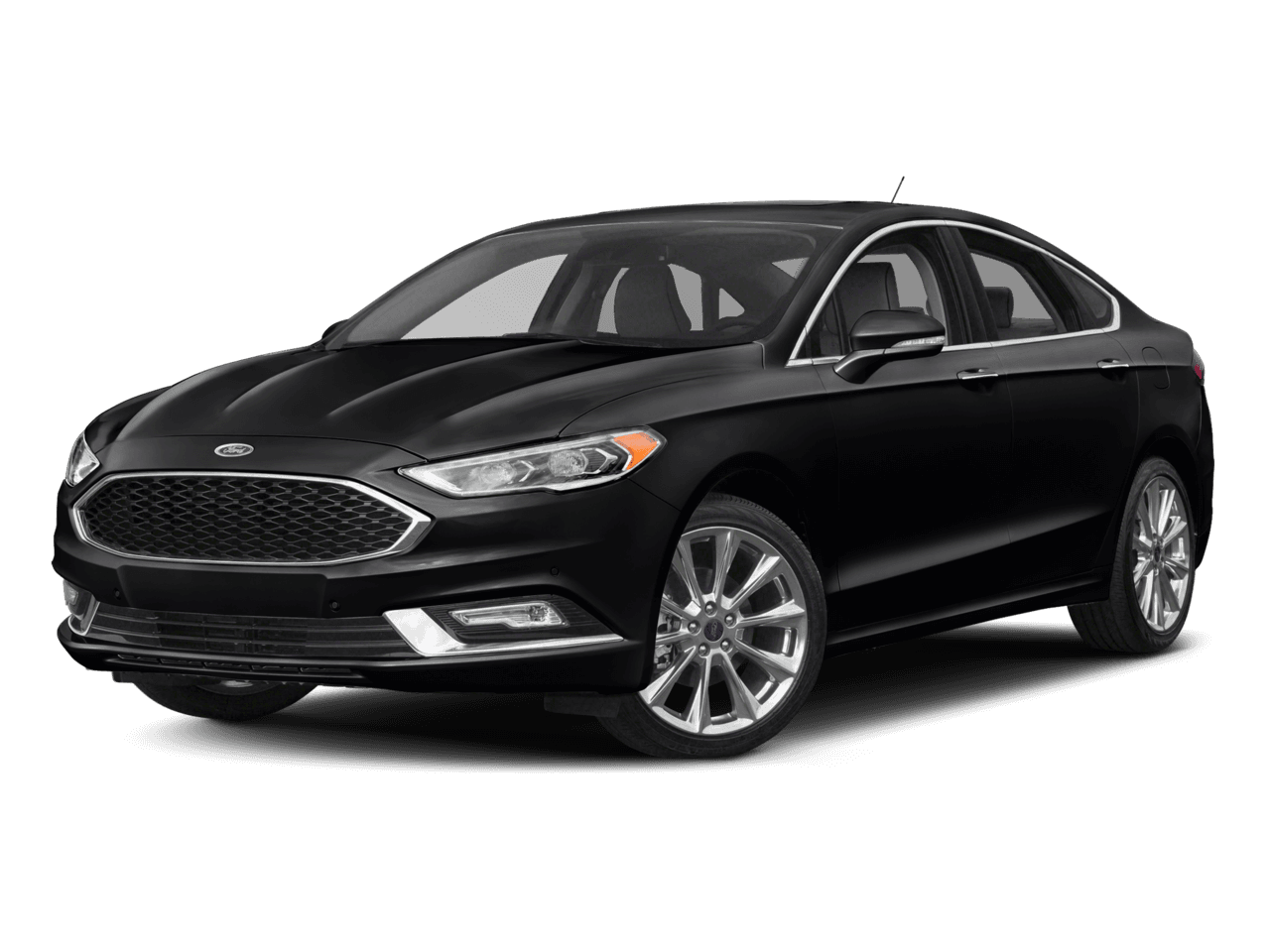 2017 Ford Fusion Platinum AWD - Front 3/4, facing to the left