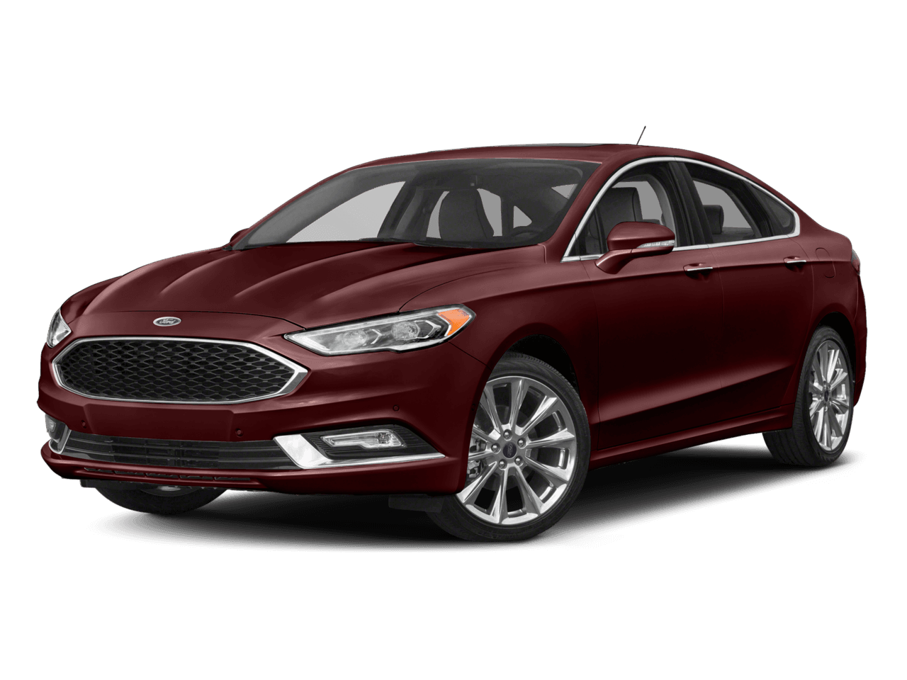 2017 Ford Fusion Platinum AWD - Front 3/4, facing to the left