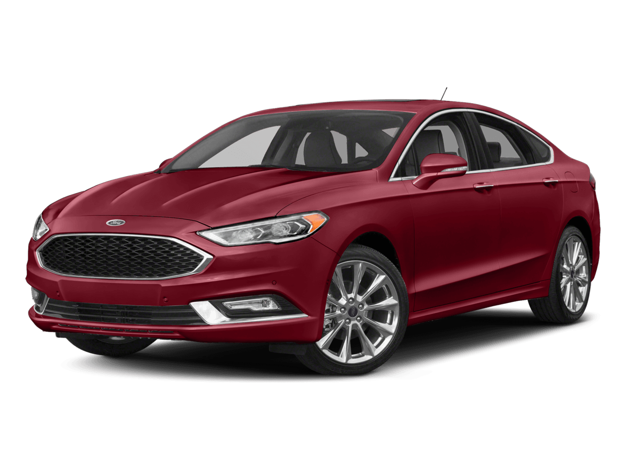 2017 Ford Fusion Platinum AWD - Front 3/4, facing to the left