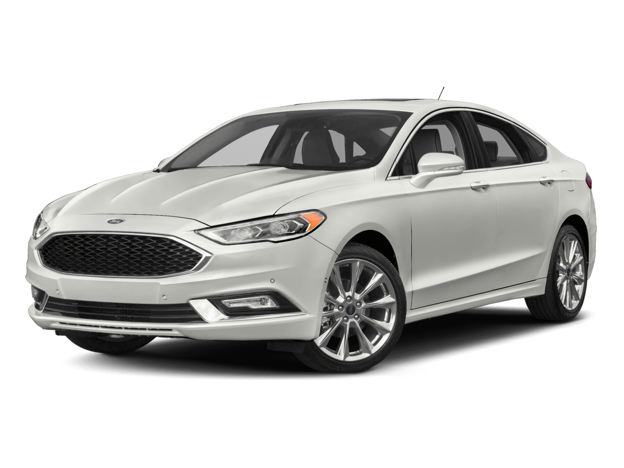 2017 Ford Fusion Platinum AWD - Front 3/4, facing to the left