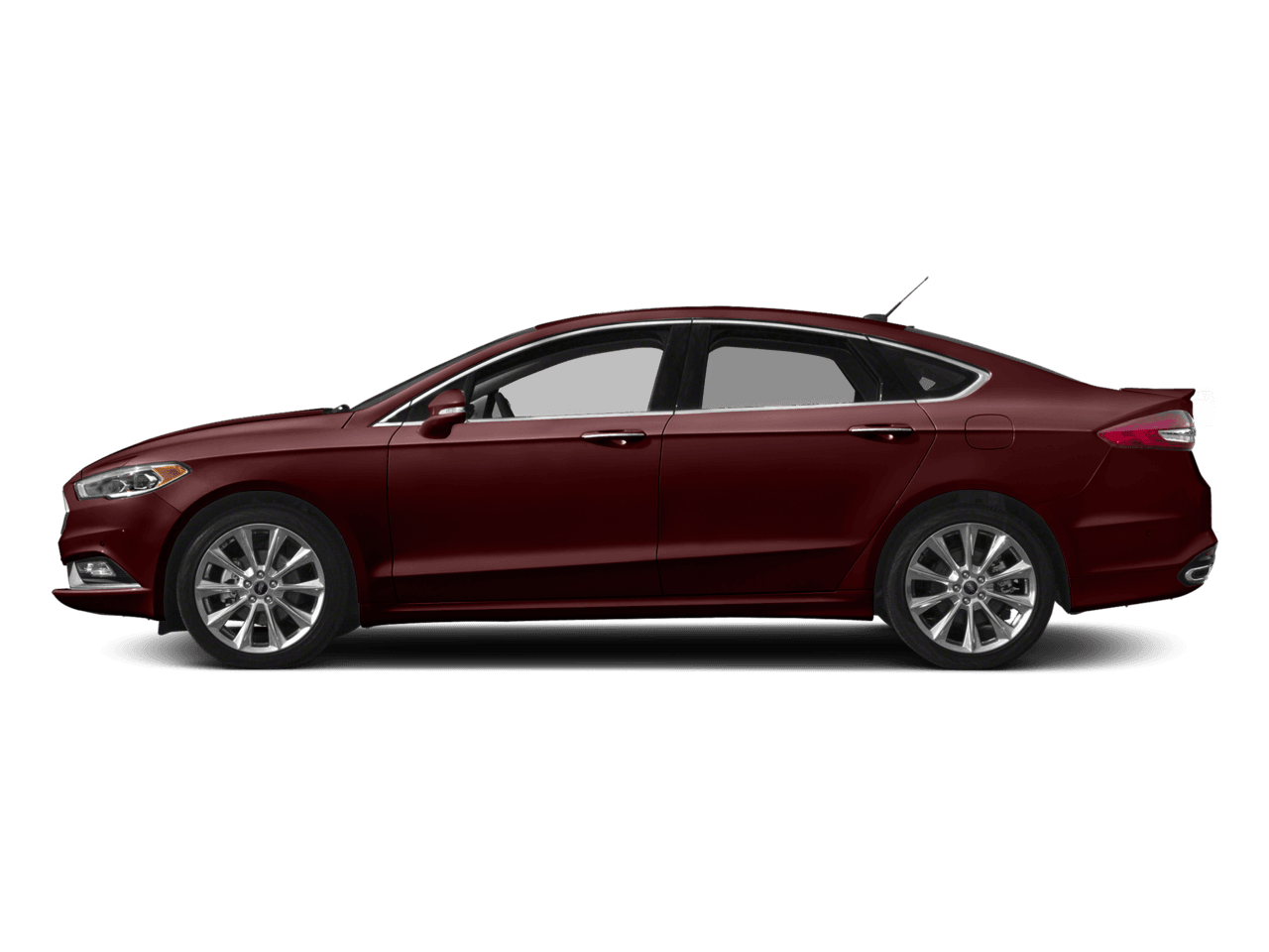 2017 Ford Fusion Platinum AWD - Profile, facing to the left