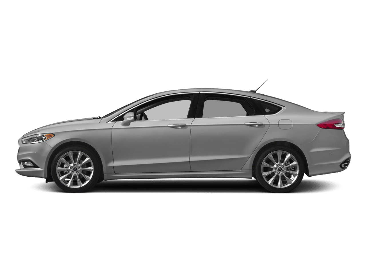 2017 Ford Fusion Platinum AWD - Profile, facing to the left