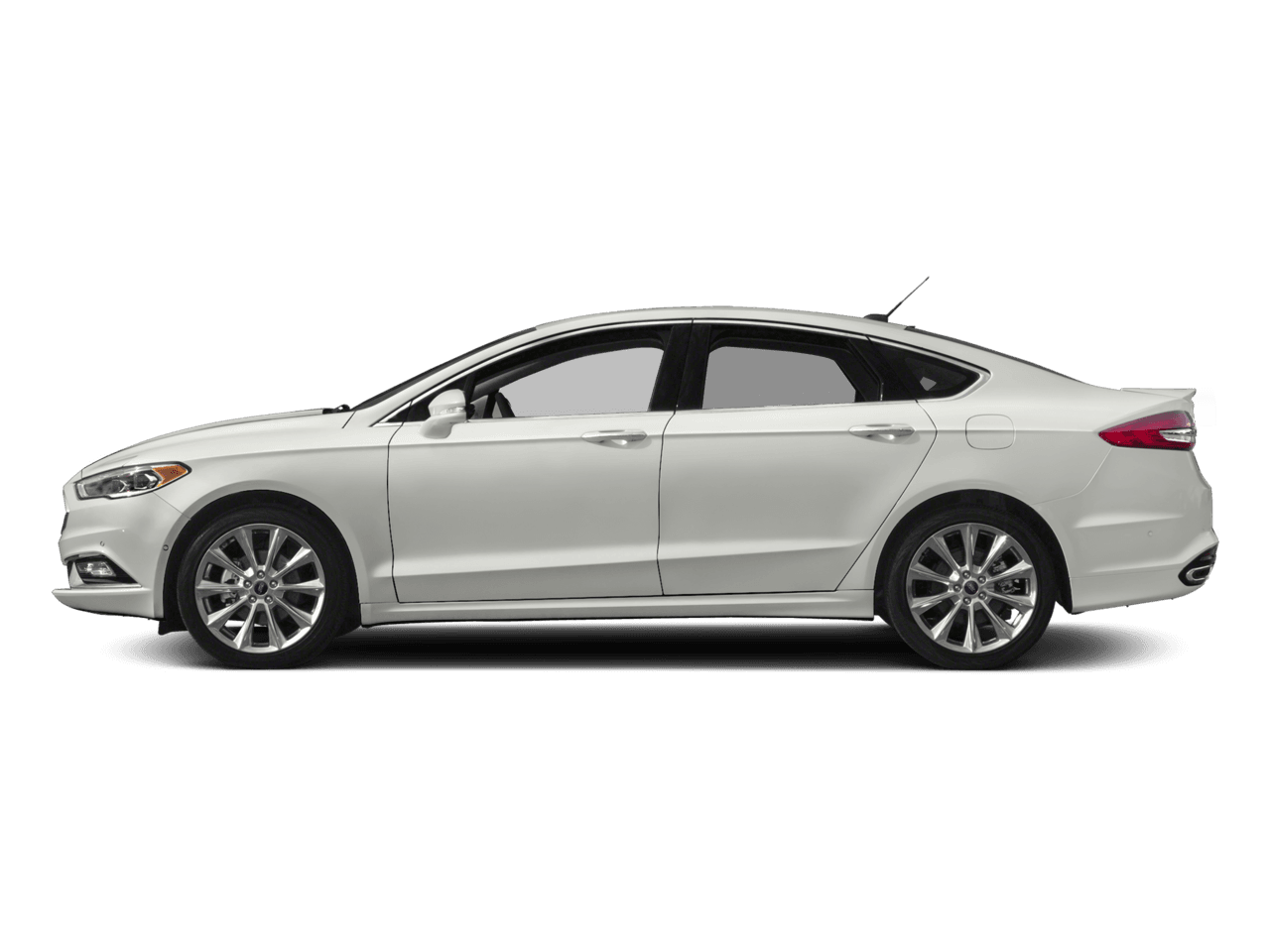 2017 Ford Fusion Platinum AWD - Profile, facing to the left