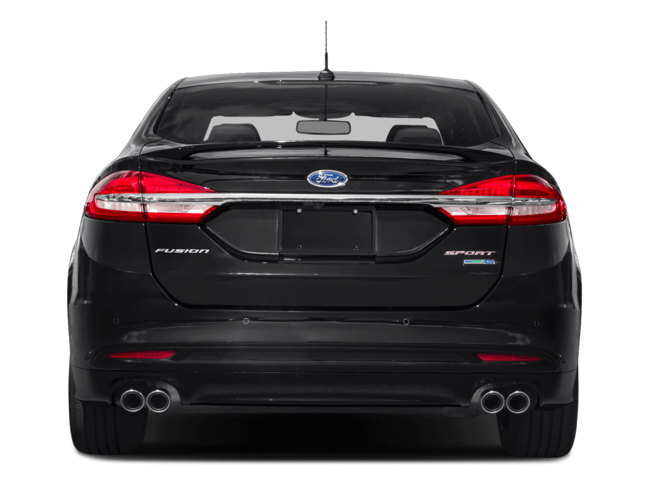 2017 Ford Fusion Sport AWD - Rear (full)