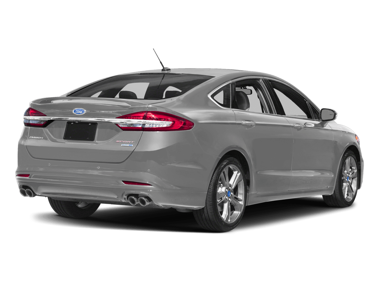 2017 Ford Fusion Sport AWD - Rear 3/4, facing to the right