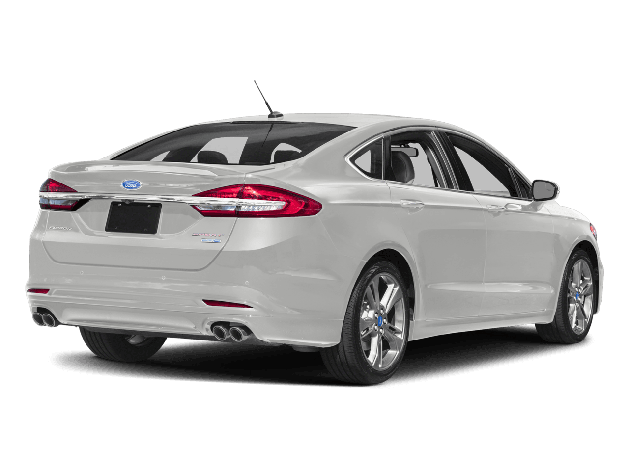 2017 Ford Fusion Sport AWD - Rear 3/4, facing to the right
