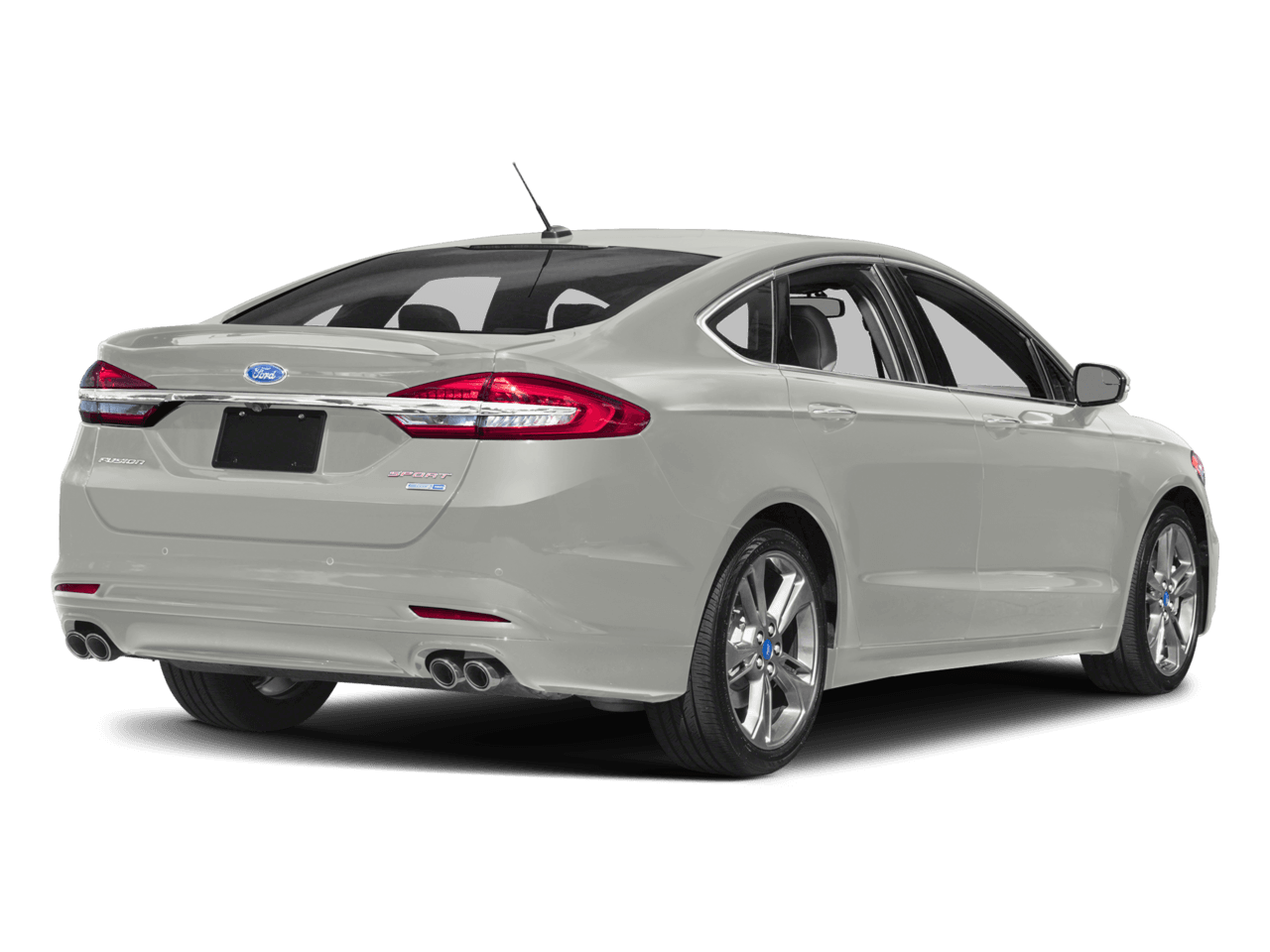 2017 Ford Fusion Sport AWD - Rear 3/4, facing to the right