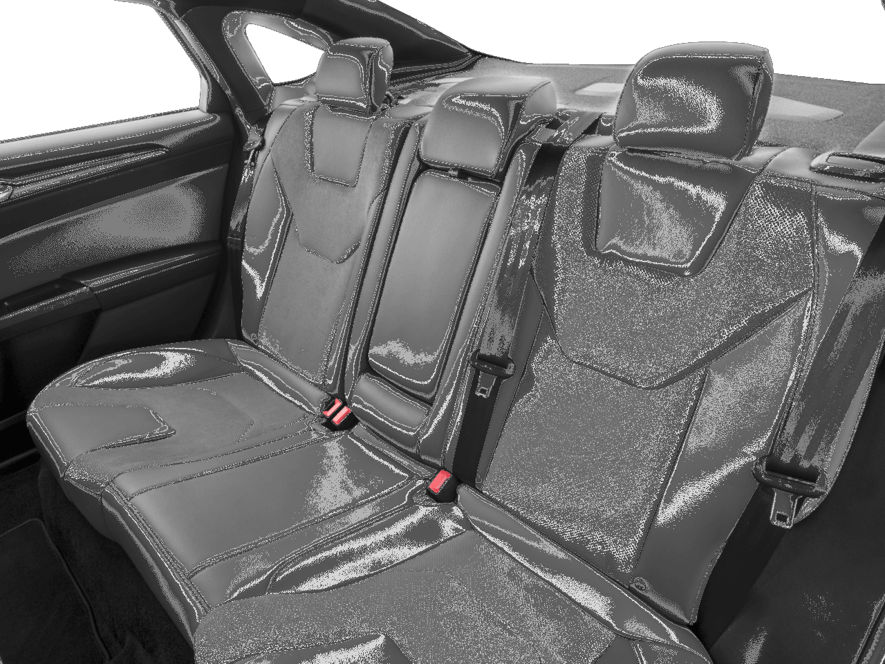 2017 Ford Fusion Sport AWD - Interior Rear seats