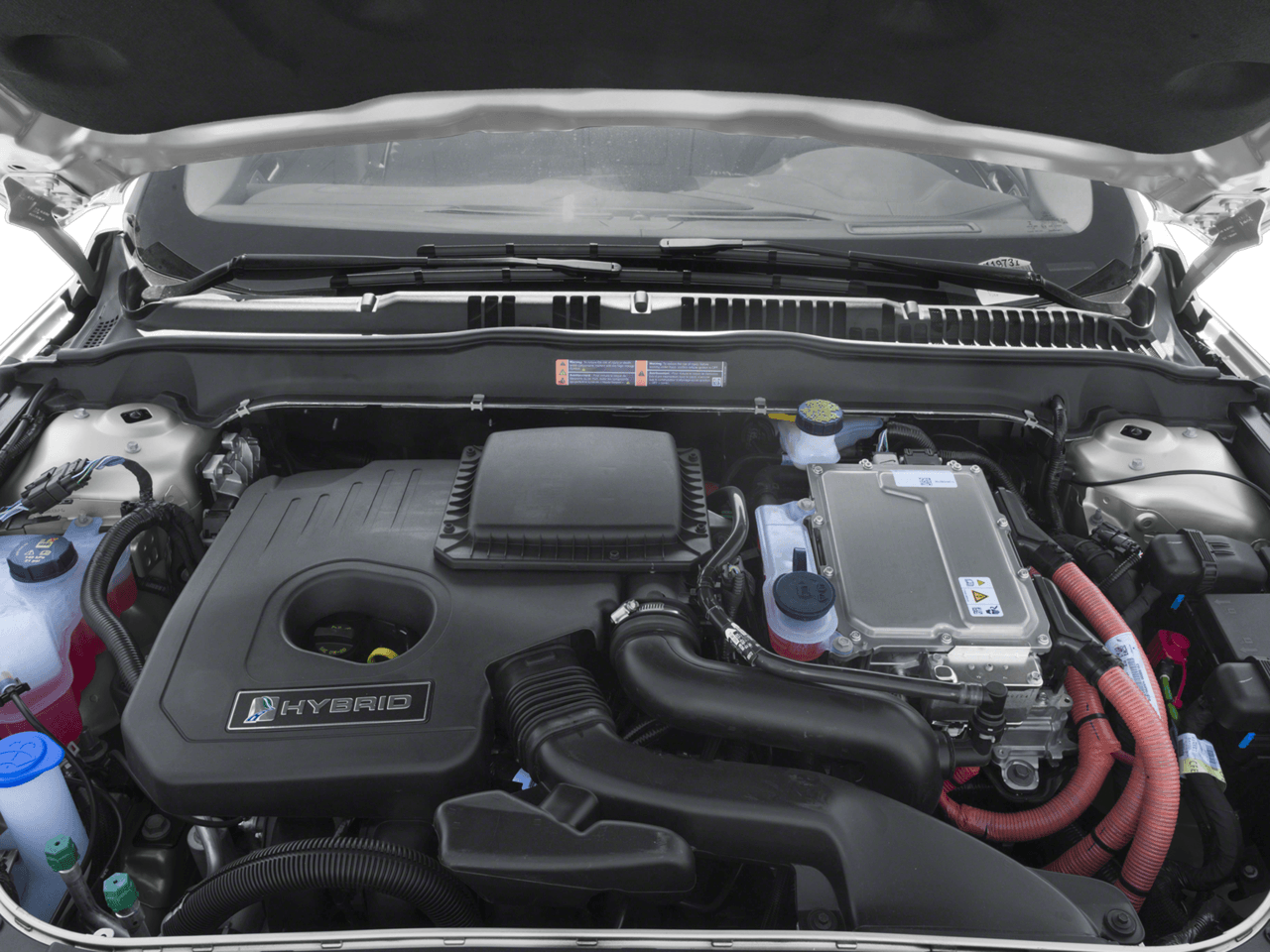 2017 Ford Fusion Hybrid Platinum FWD - Interior Engine Shot Feature