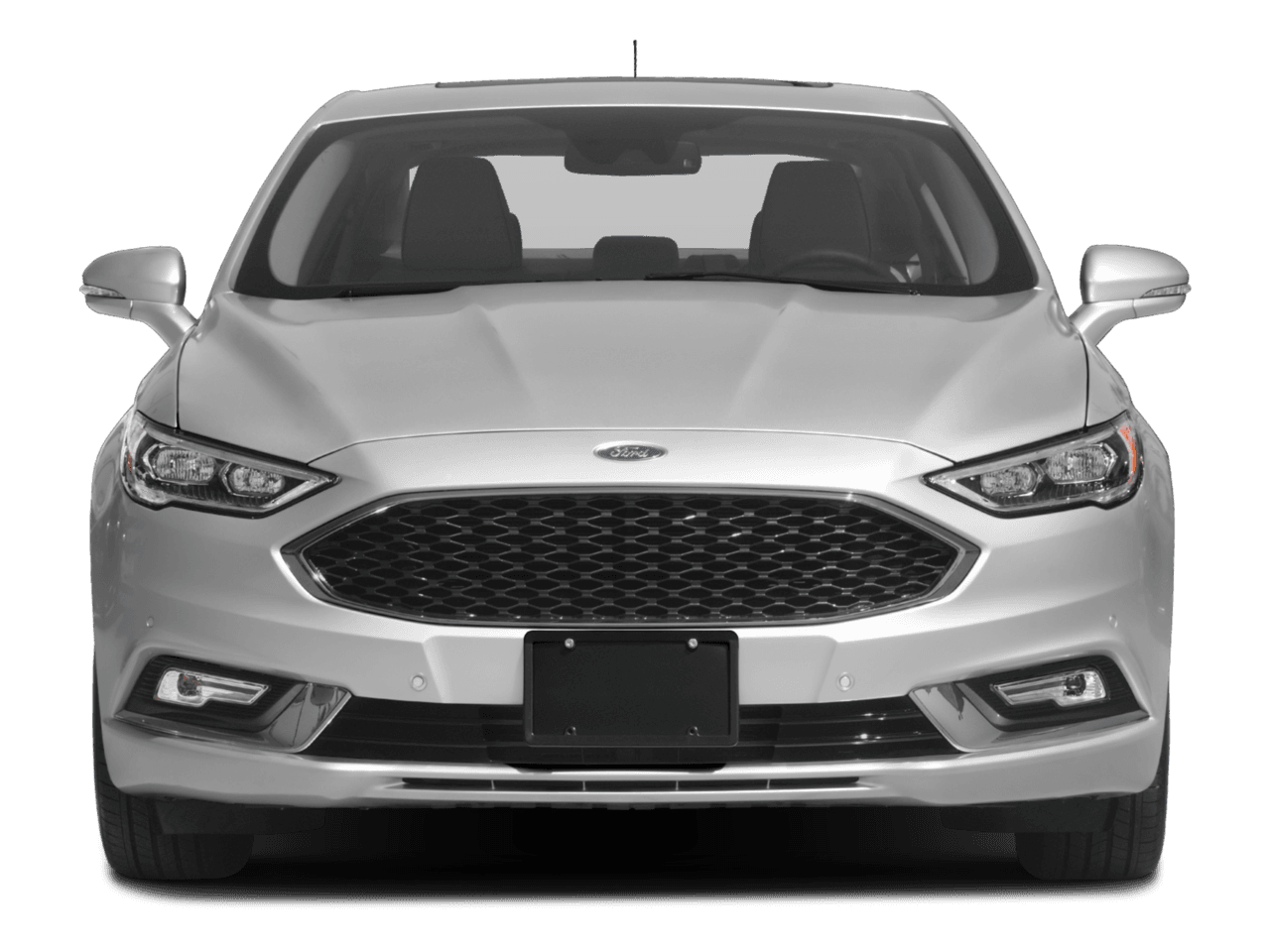 2017 Ford Fusion Hybrid Platinum FWD - Front (full)