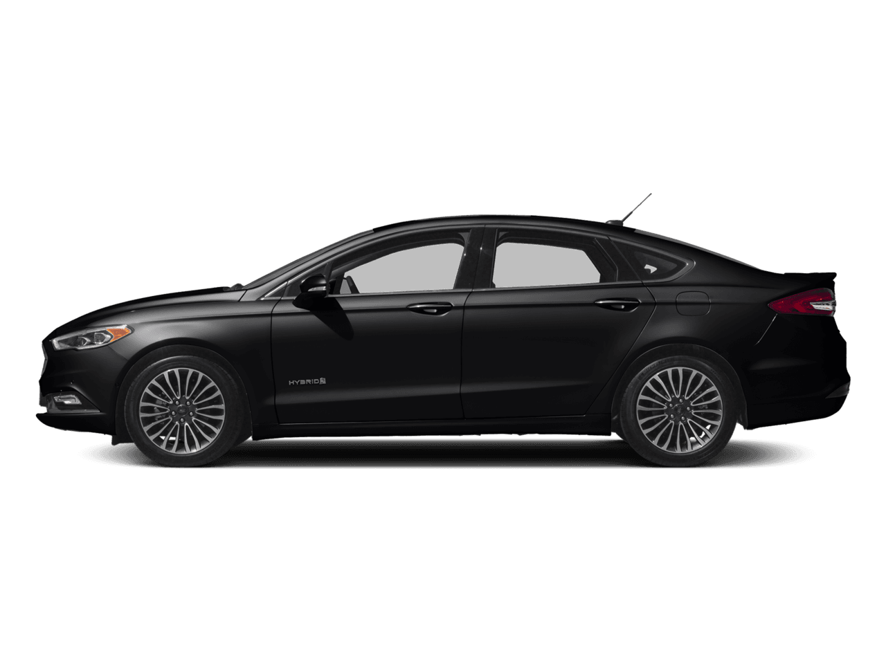 2017 Ford Fusion Hybrid Platinum FWD - Profile, facing to the left