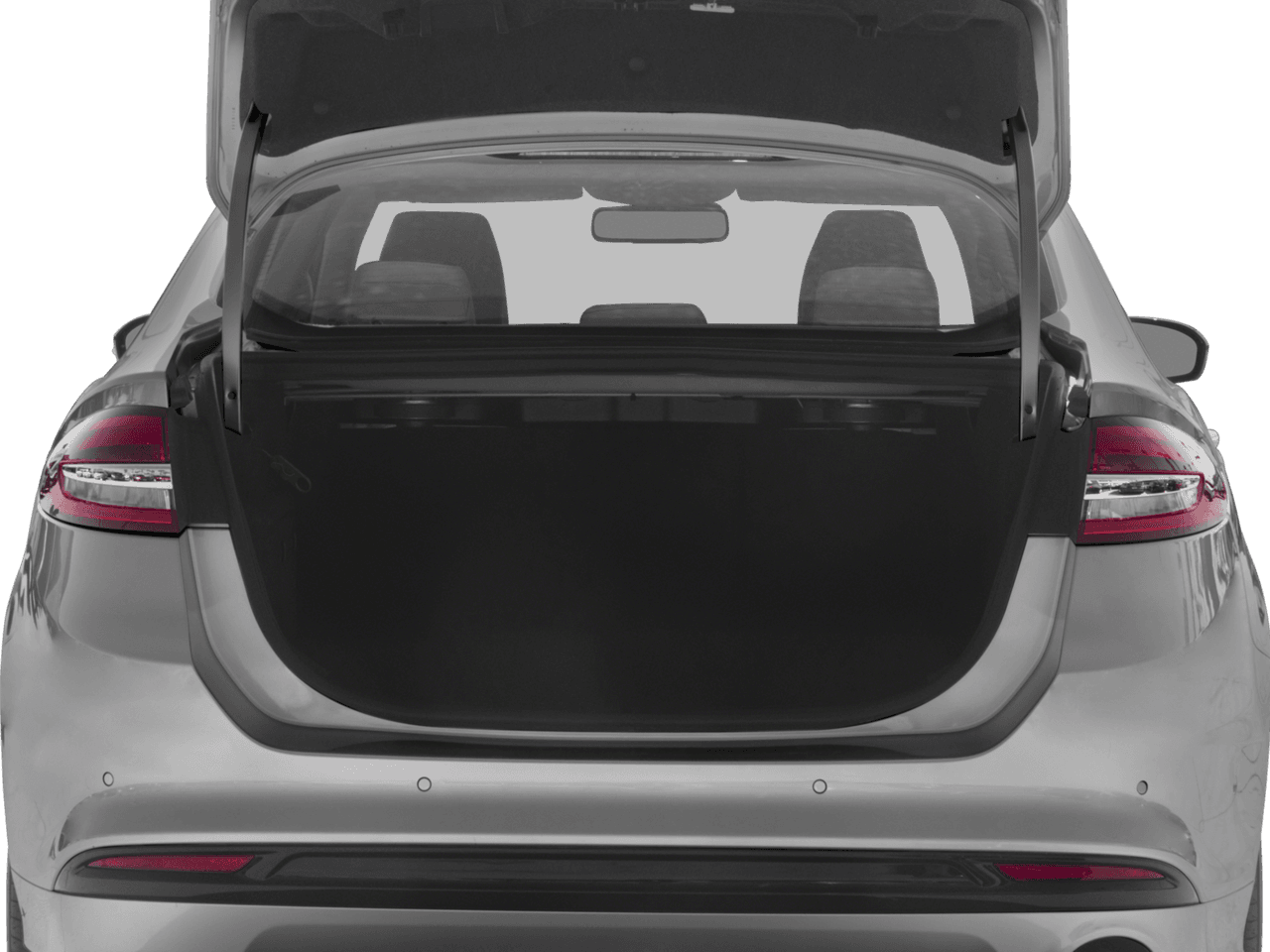 2017 Ford Fusion Hybrid Platinum FWD - Interior Trunk with Hatch Open Feature