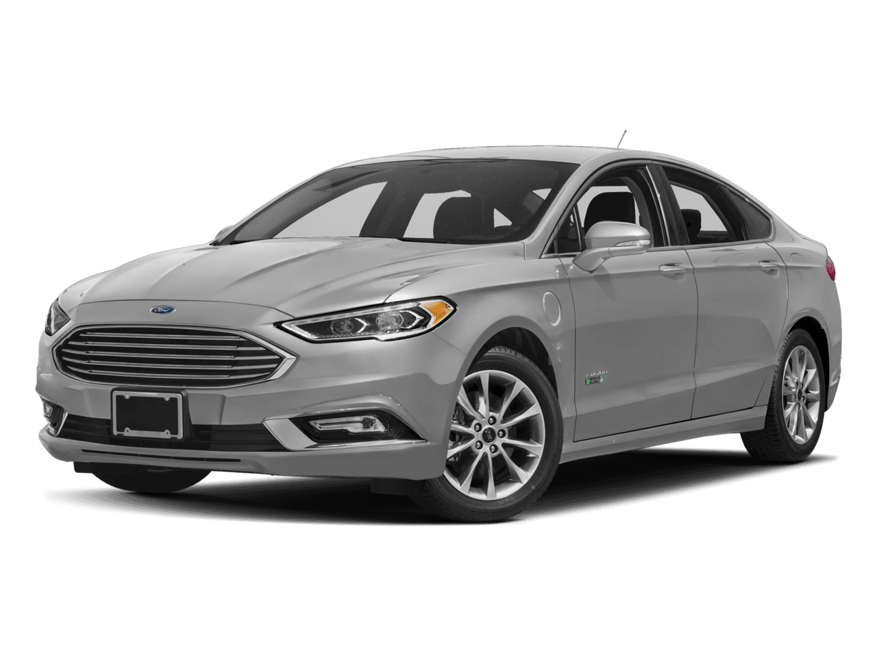 2017 Ford Fusion Energi Titanium FWD - Front 3/4, facing to the left