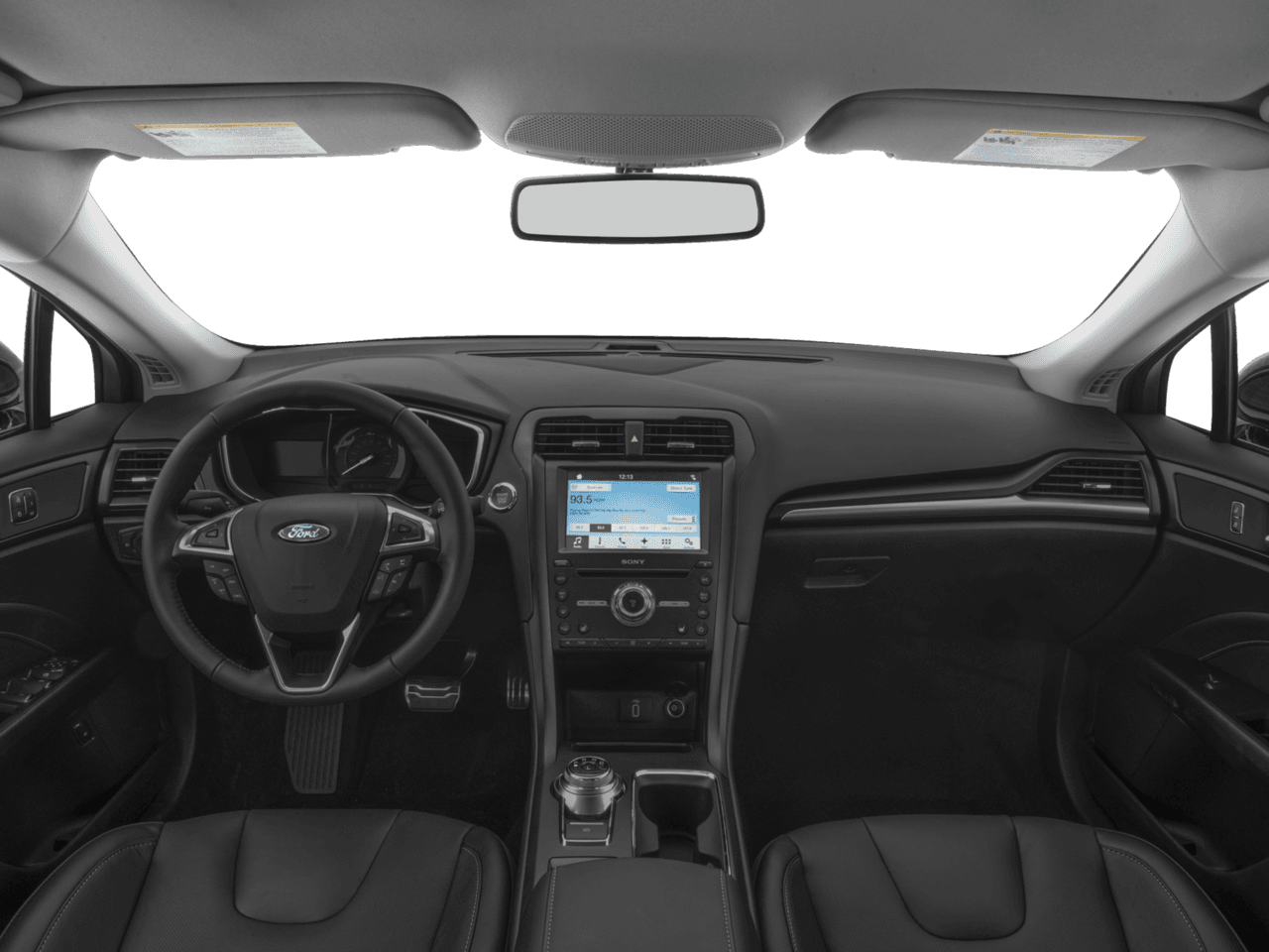 2017 Ford Fusion Energi Titanium FWD - Interior Full Dash Basic