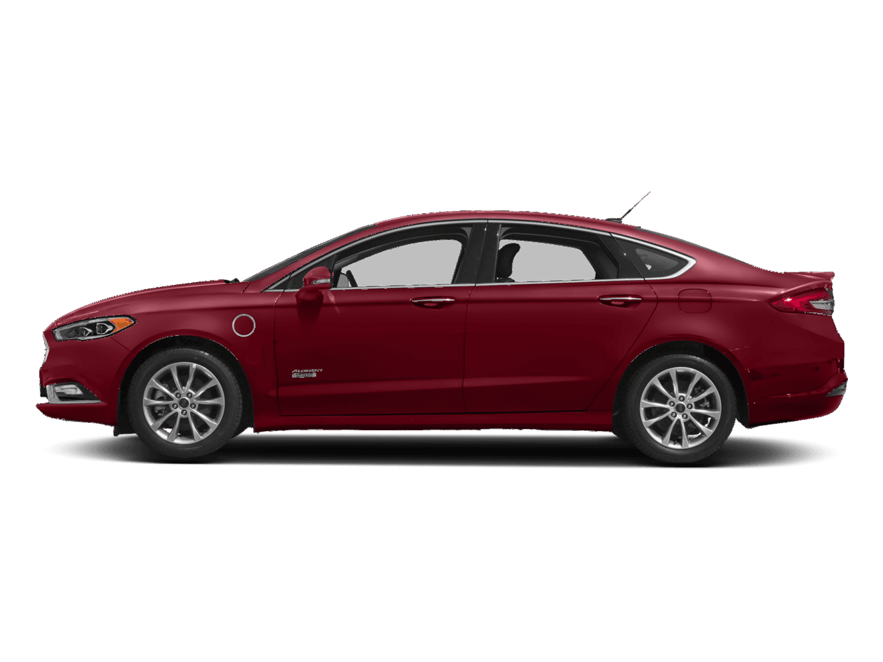 2017 Ford Fusion Energi Titanium FWD - Profile, facing to the left