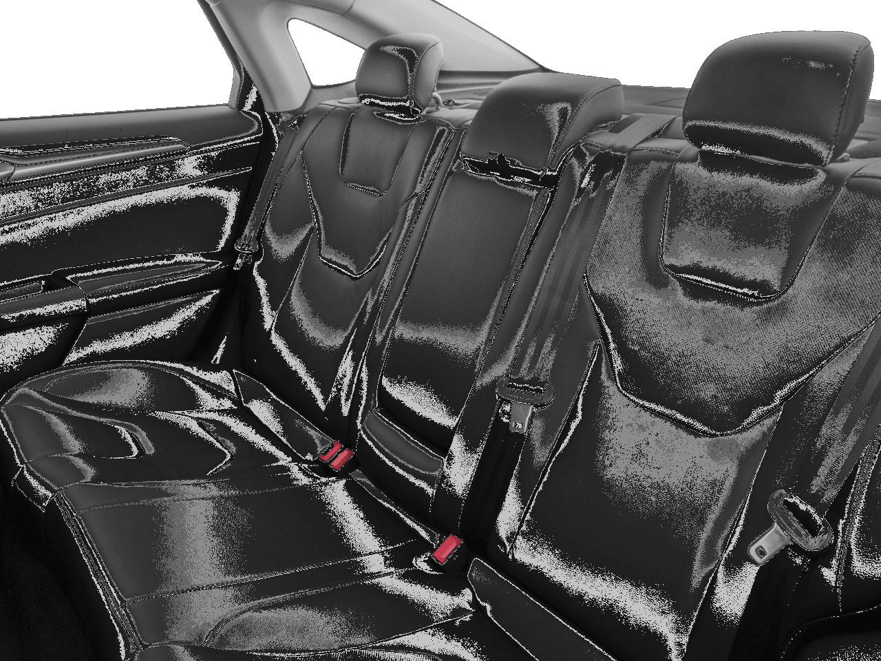 2017 Ford Fusion Energi Titanium FWD - Interior Rear seats