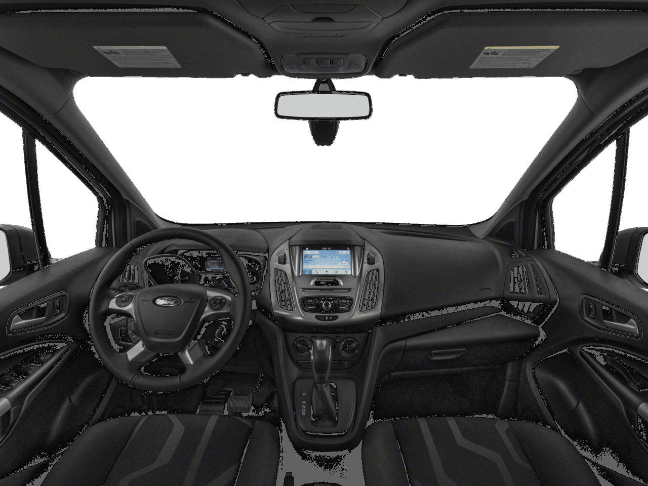 2017 Ford Transit Connect Wagon XLT SWB w/Rear Symmetrical Doors - Interior Full Dash Basic
