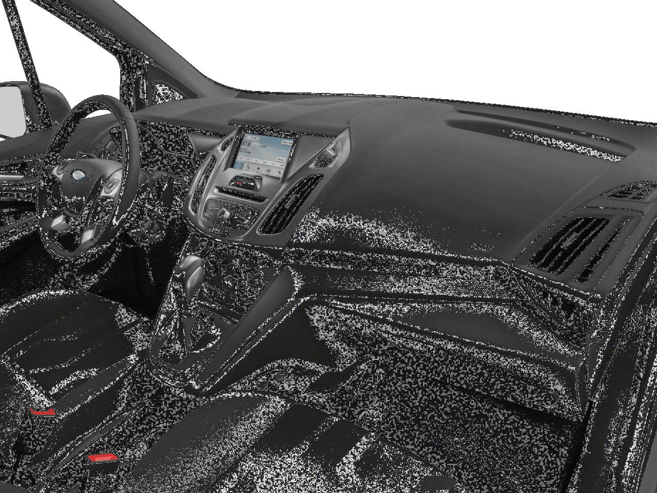 2017 Ford Transit Connect Wagon XLT SWB w/Rear Symmetrical Doors - Interior Passenger Dash