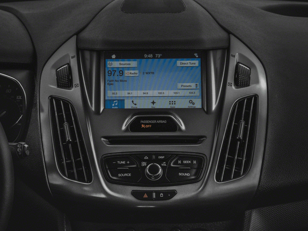 2017 Ford Transit Connect Wagon XLT SWB w/Rear Symmetrical Doors - Interior Stereo System