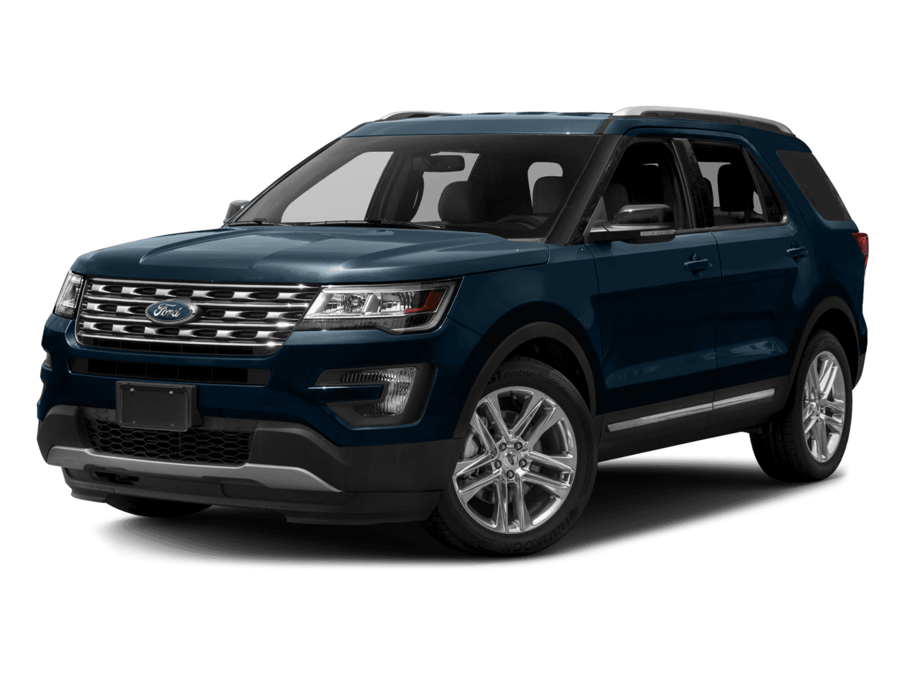 2017 Ford Explorer XLT FWD - Front 3/4, facing to the left
