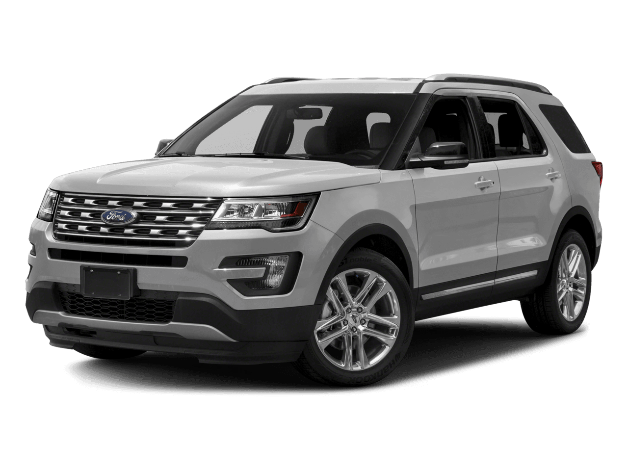 2017 Ford Explorer XLT FWD - Front 3/4, facing to the left