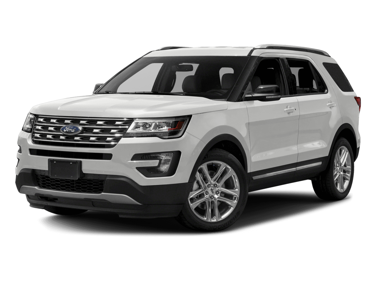 2017 Ford Explorer XLT FWD - Front 3/4, facing to the left