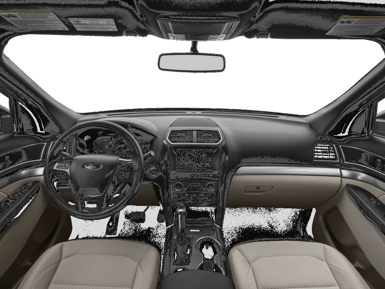 2017 Ford Explorer XLT FWD - Interior Full Dash Basic