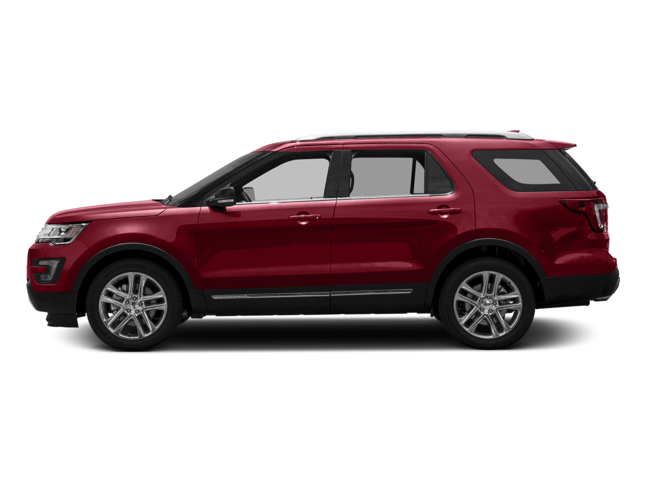 2017 Ford Explorer XLT FWD - Profile, facing to the left
