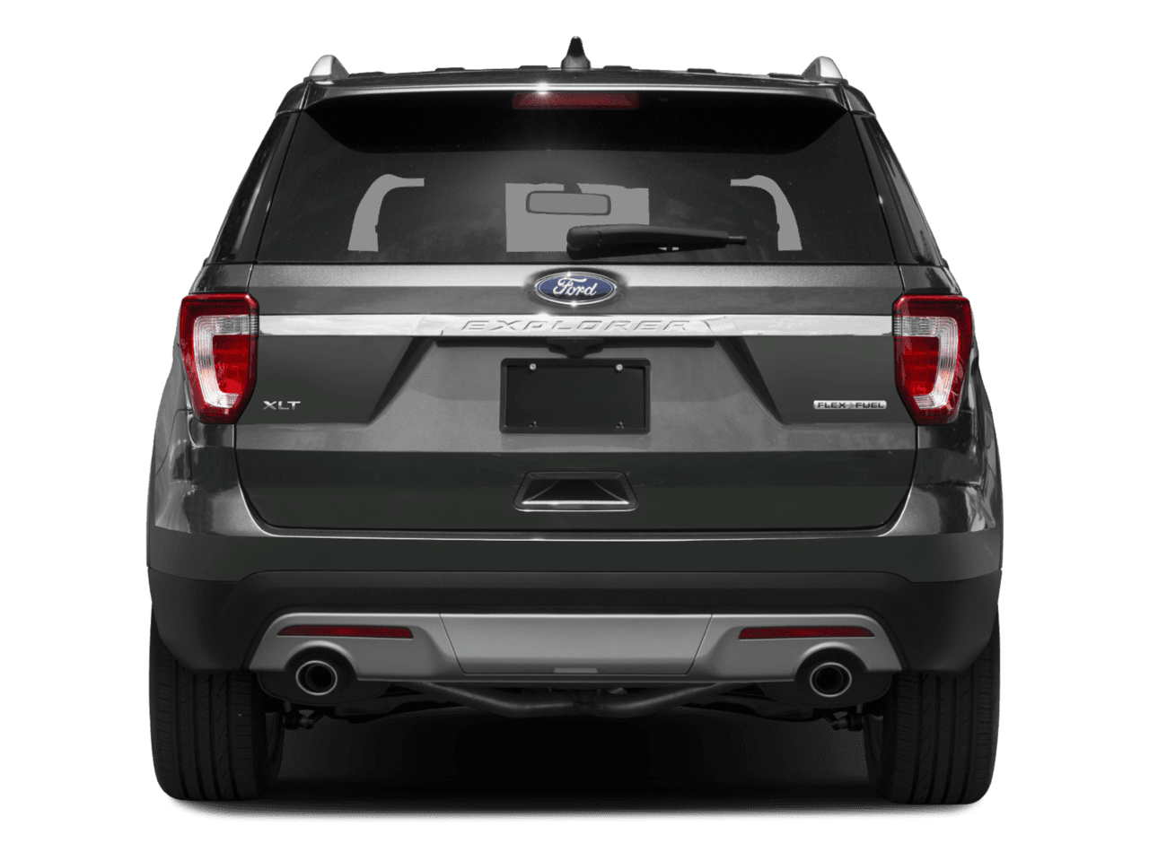 2017 Ford Explorer XLT FWD - Rear (full)