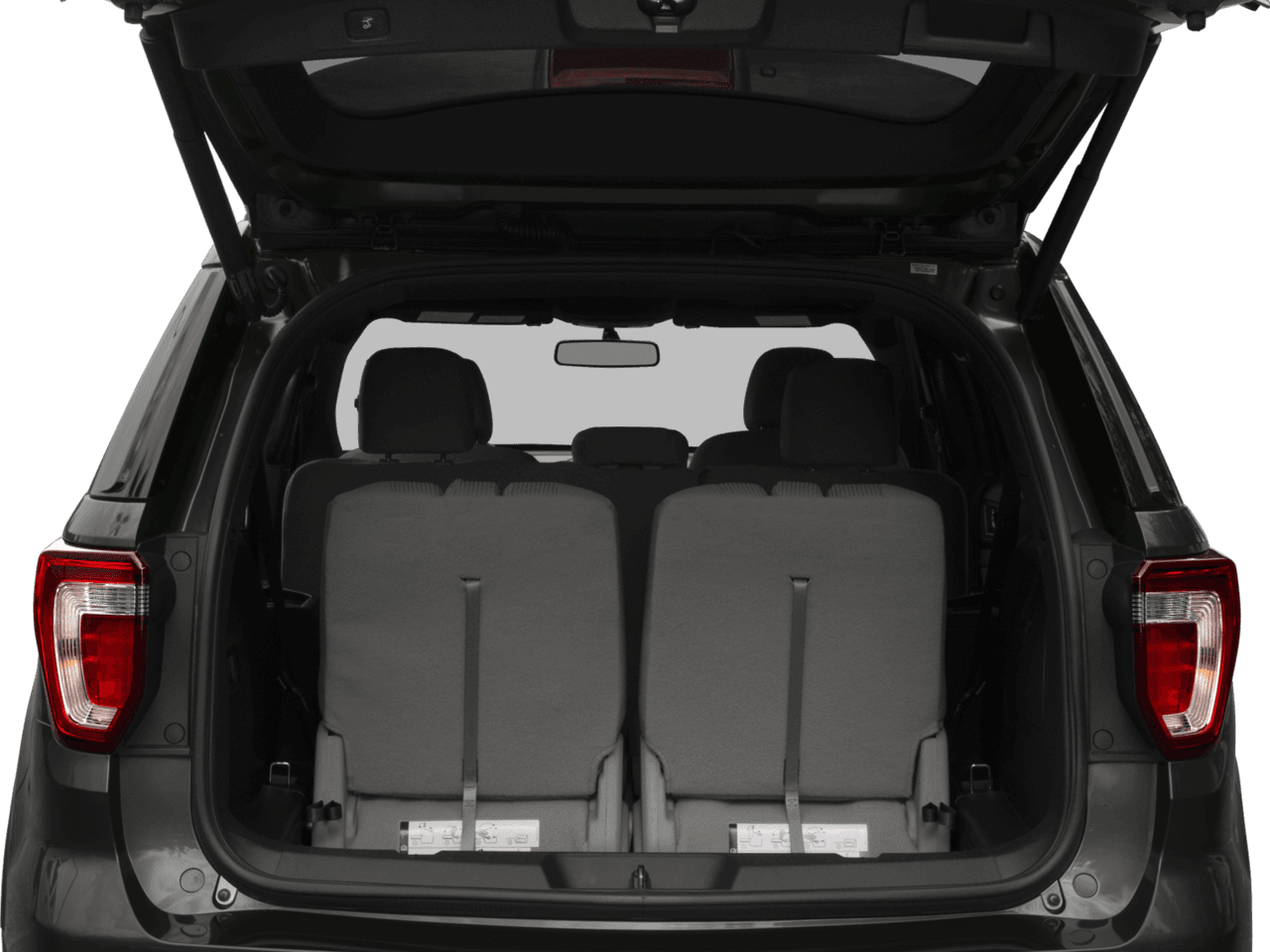 2017 Ford Explorer XLT FWD - Interior Trunk with Hatch Open Feature