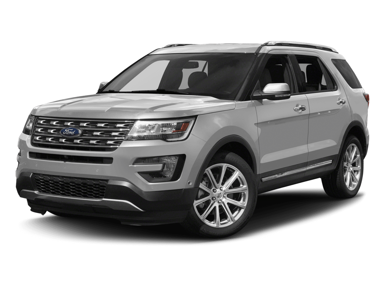 2017 Ford Explorer Limited FWD - Front 3/4, facing to the left