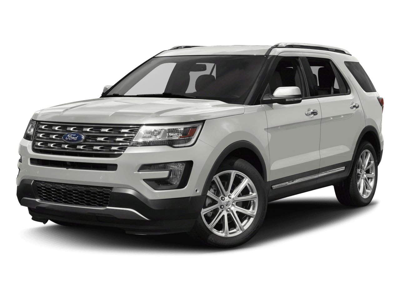 2017 Ford Explorer Limited FWD - Front 3/4, facing to the left