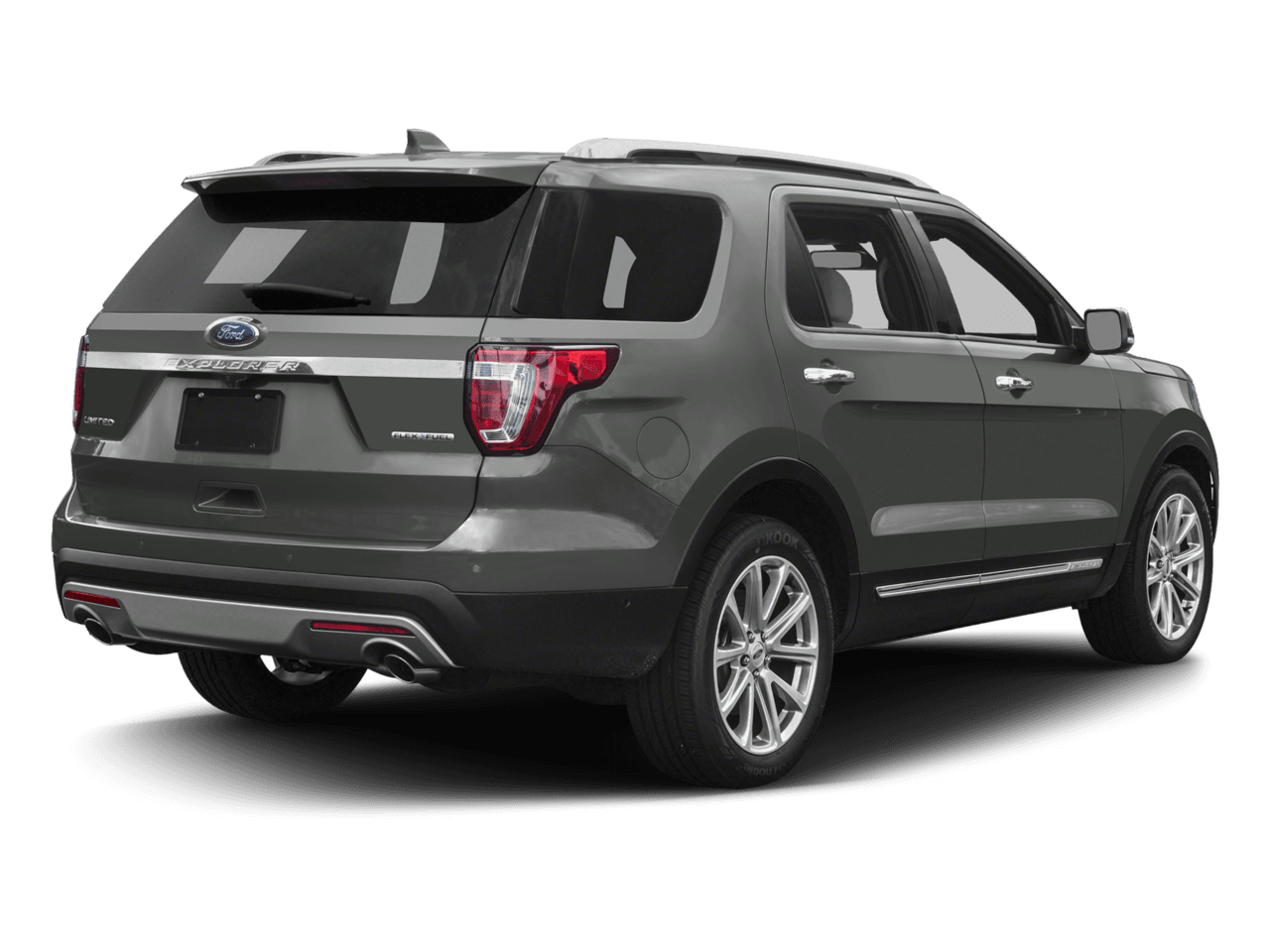 2017 Ford Explorer Limited FWD - Rear 3/4, facing to the right