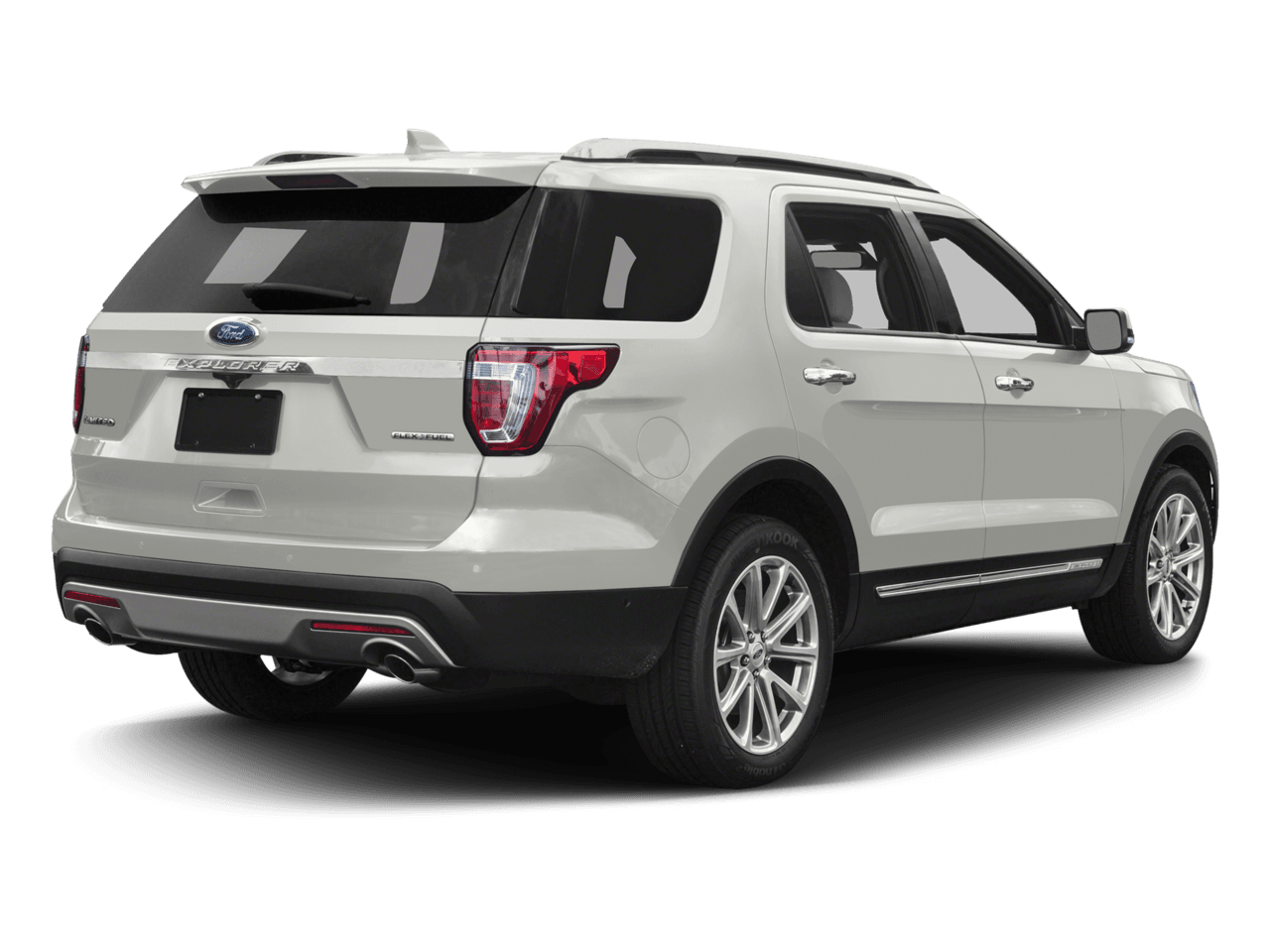 2017 Ford Explorer Limited FWD - Rear 3/4, facing to the right