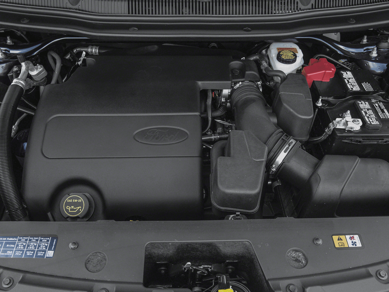 2017 Ford Explorer Limited 4WD - Interior Engine Shot Feature