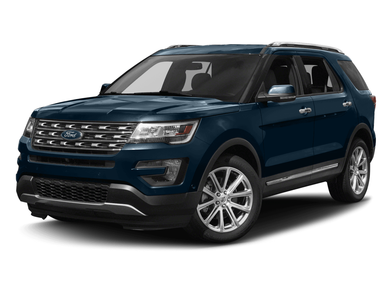 2017 Ford Explorer Limited 4WD - Front 3/4, facing to the left