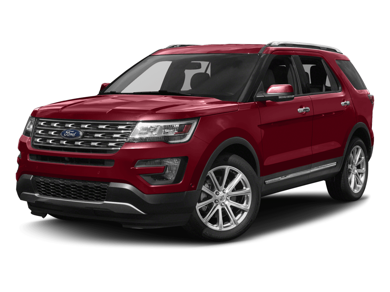 2017 Ford Explorer Limited 4WD - Front 3/4, facing to the left