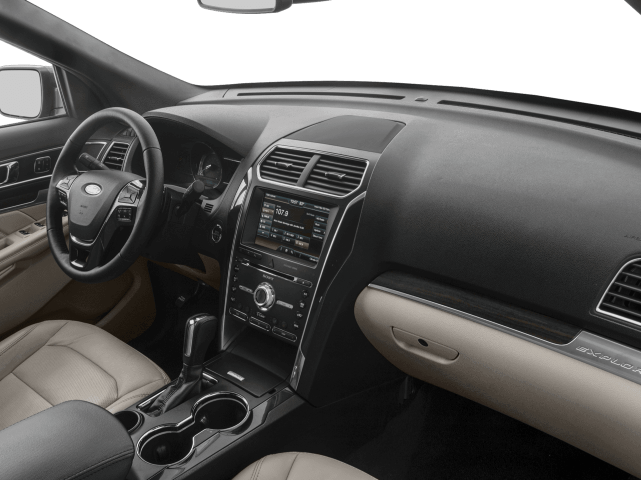 2017 Ford Explorer Limited 4WD - Interior Passenger Dash