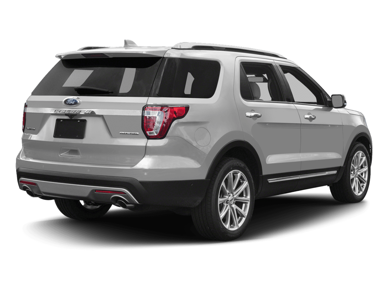 2017 Ford Explorer Limited 4WD - Rear 3/4, facing to the right