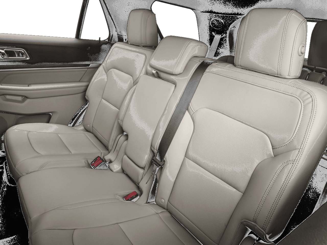 2017 Ford Explorer Limited 4WD - Interior Rear seats