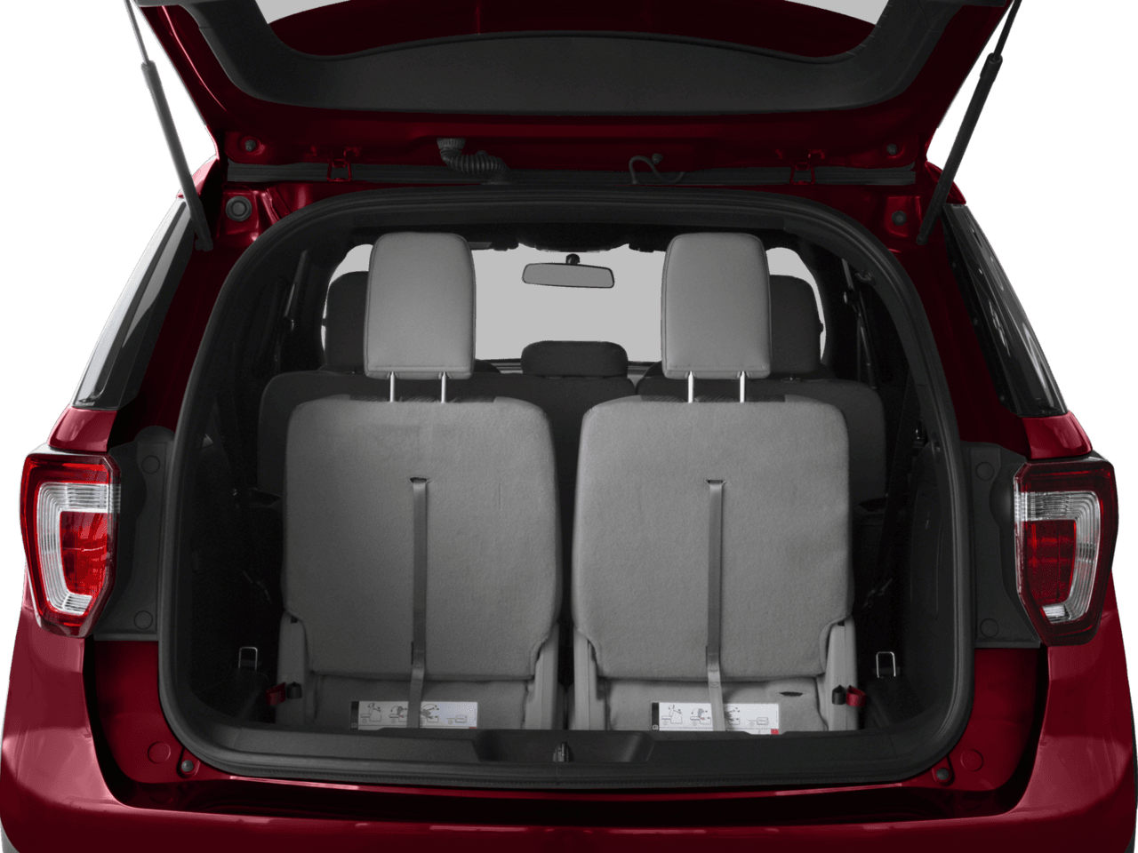 2017 Ford Explorer Base 4WD - Interior Trunk with Hatch Open Feature