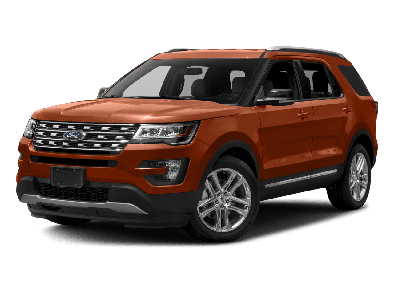 2017 Ford Explorer XLT 4WD - Front 3/4, facing to the left