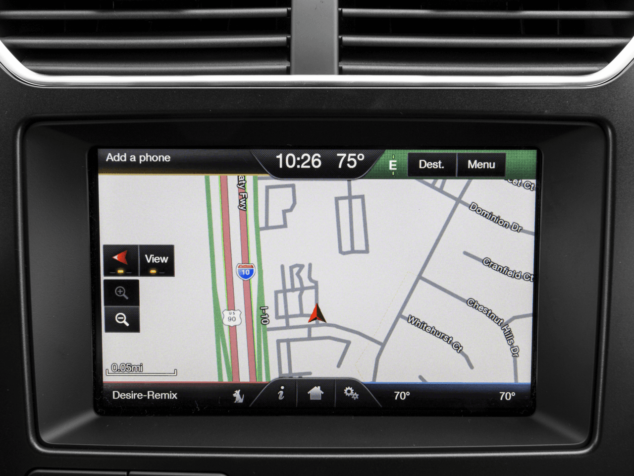 2017 Ford Explorer Sport 4WD - Interior Navigation System