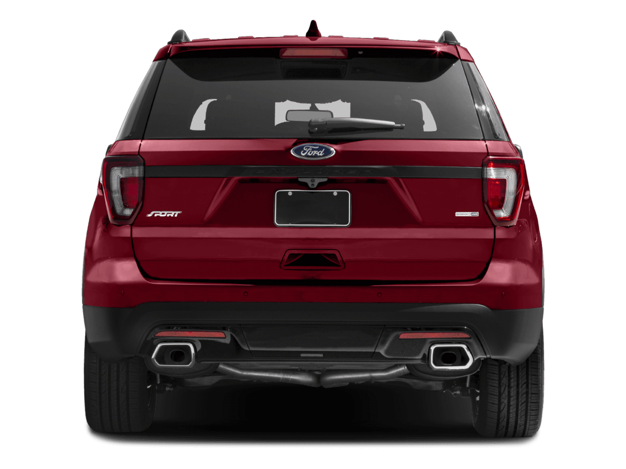2017 Ford Explorer Sport 4WD - Rear (full)