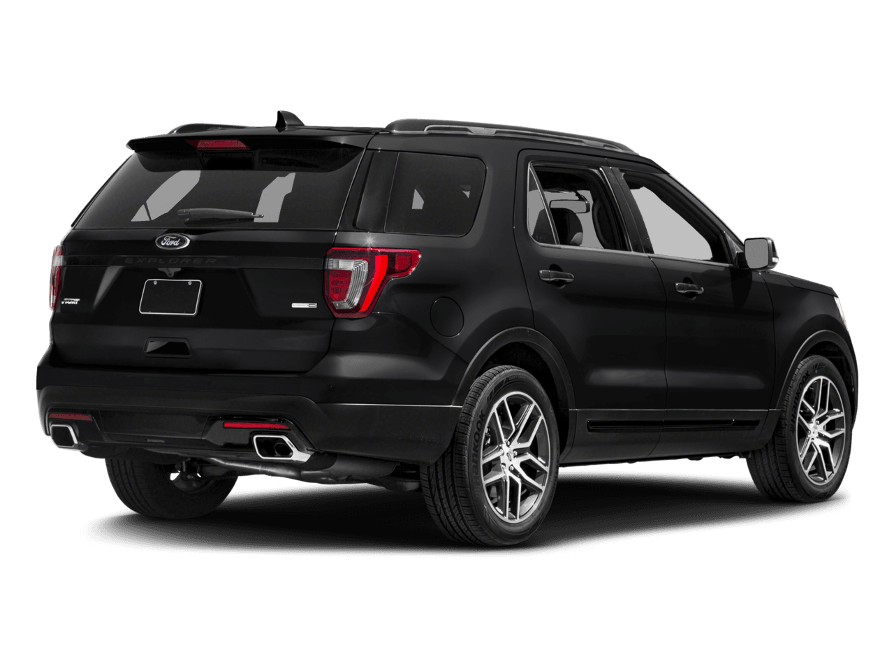 2017 Ford Explorer Sport 4WD - Rear 3/4, facing to the right
