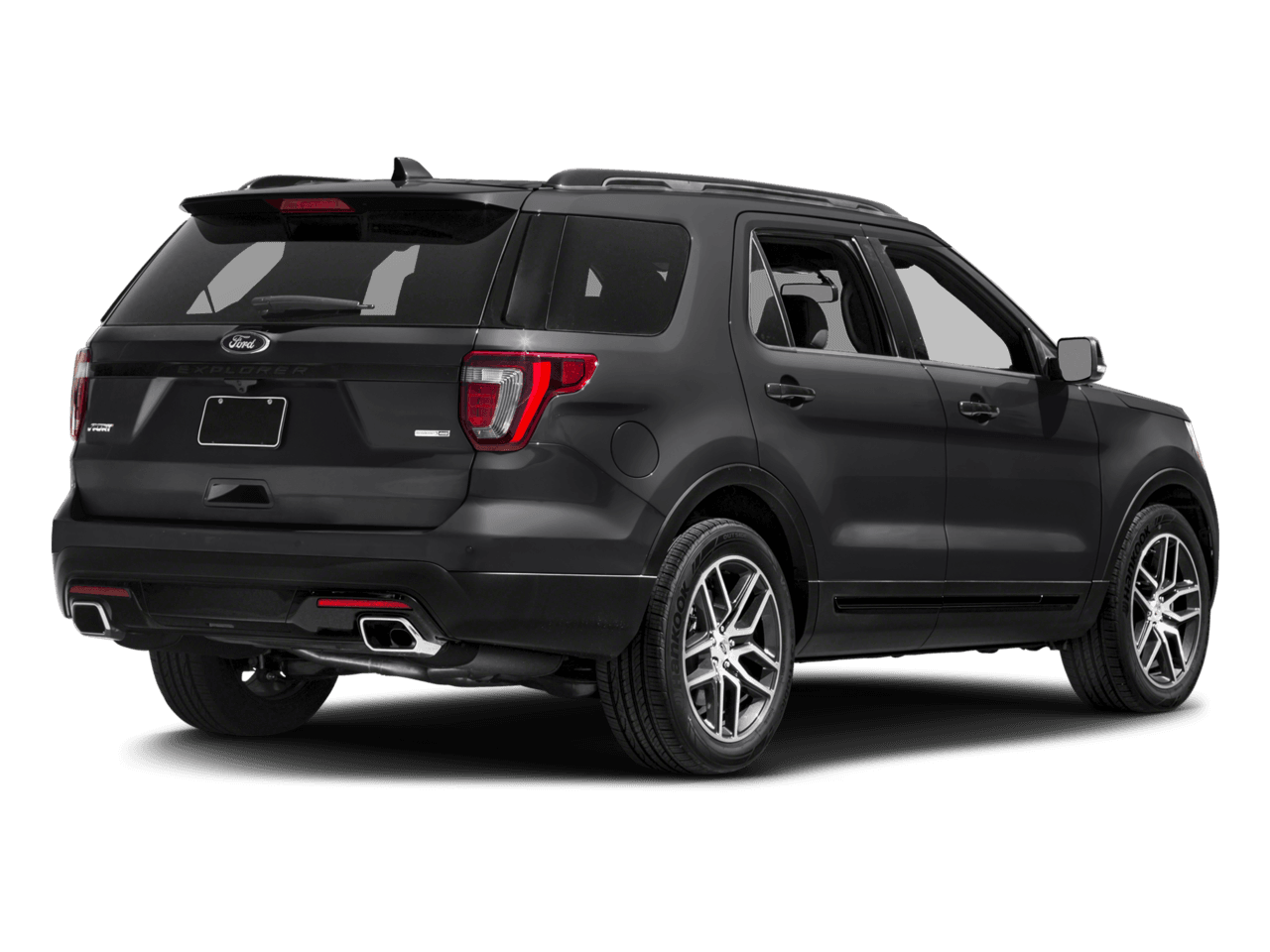 2017 Ford Explorer Sport 4WD - Rear 3/4, facing to the right